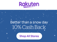 Rakuten Offering 10% Cash Back at a Variety of Retailers Today, Monday, January 29, 2024